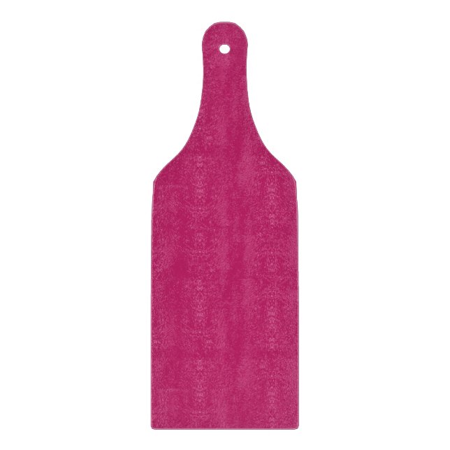 Burnt Pink Glass Cutting Board Paddle (Front)