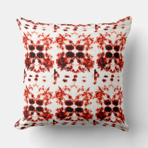 Burnt Red Orange Cushion