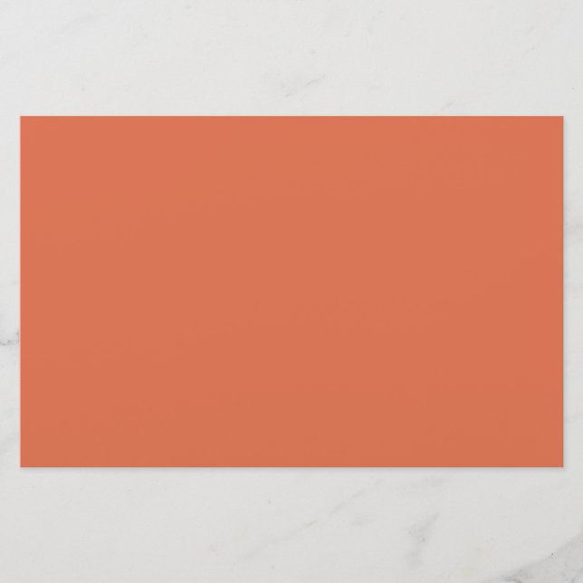 Burnt Sienna Stationery (Front)