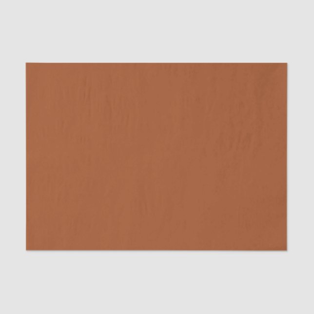 Burnt Sienna Tissue Paper (Front)