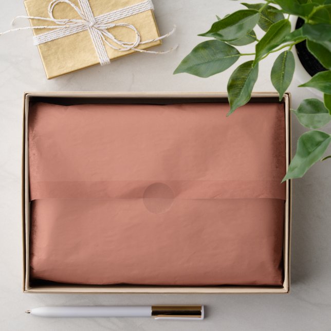 Burnt Sienna Tissue Paper (Gift)