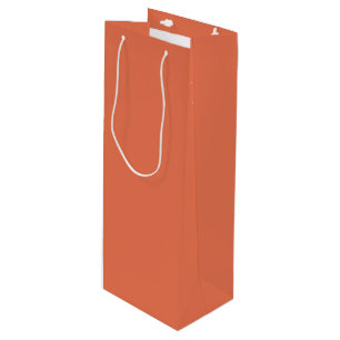 Burnt Sienna Wine Gift Bag