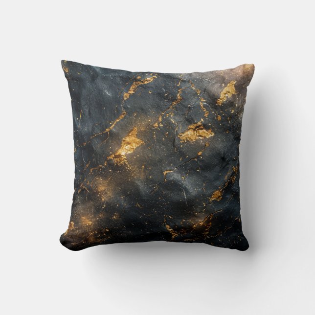 Burnt Steel Background Cushion (Front)