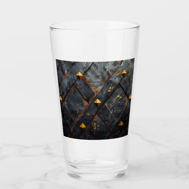 Burnt Steel Background Glass (Front)