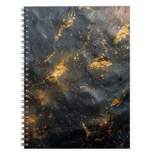 Burnt Steel Background Notebook