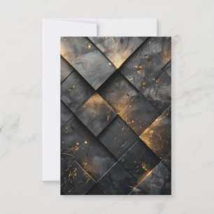 Burnt Steel Background Thank You Card