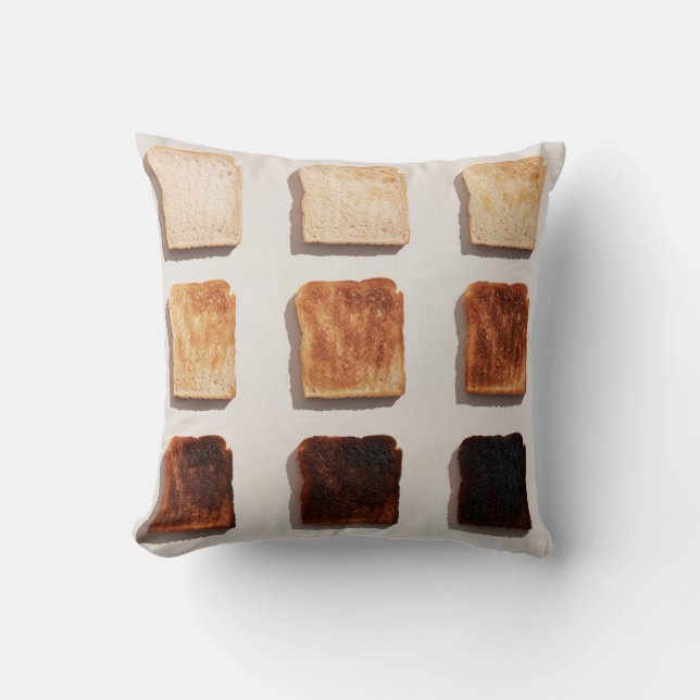 Burnt Toast Cushion (Front)