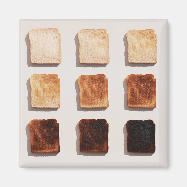 Burnt Toast Magnet (Front)