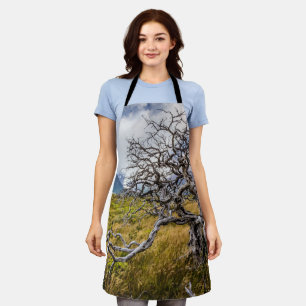 Burnt tree, Torres del Paine, Chile Apron