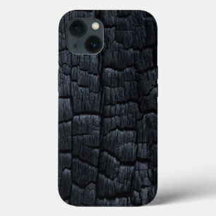 burnt wood iPhone 13 case