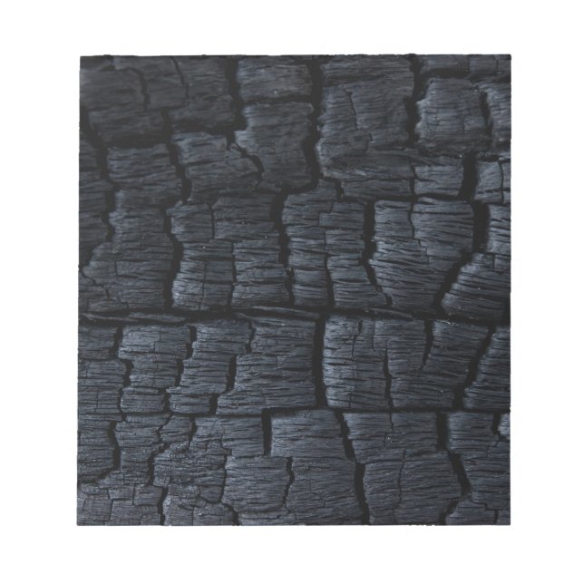 Burnt Wood Charcoal Notepad (Front)