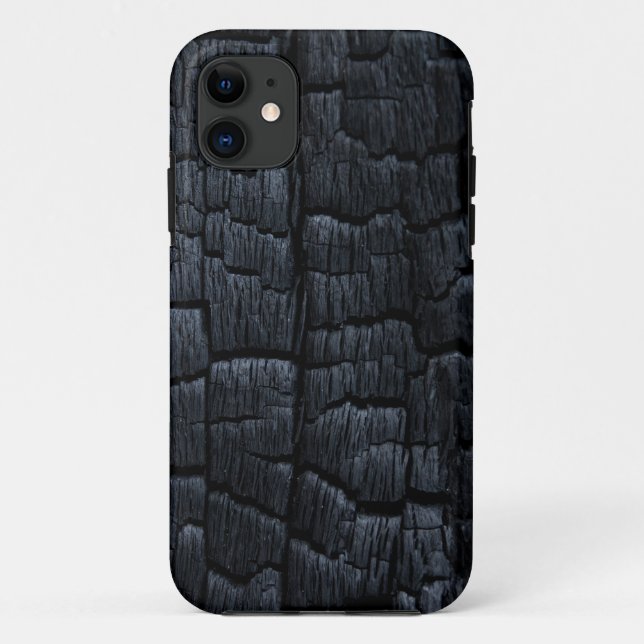 Burnt Wood Texture Case-Mate iPhone Case (Back)