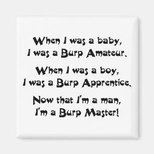 Burp Master Magnet