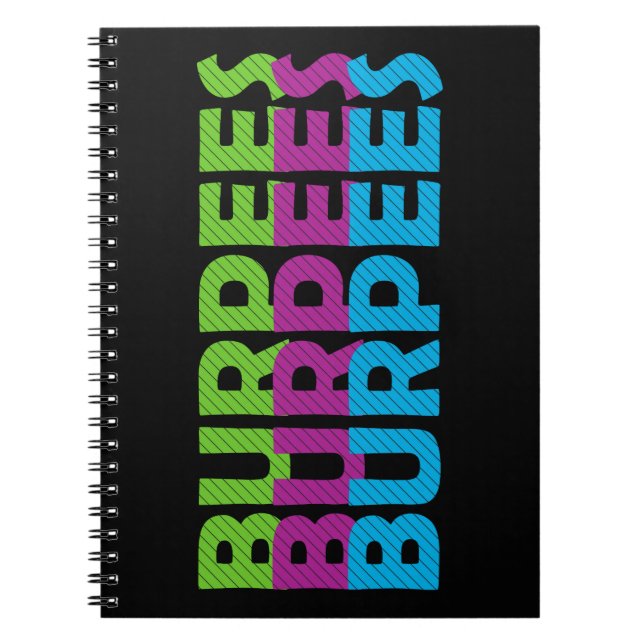 Burpees Notebook (Front)