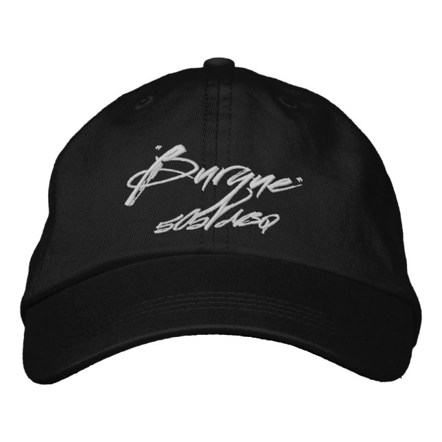 Burque 505 ABQ Embroidered Hat (Front)