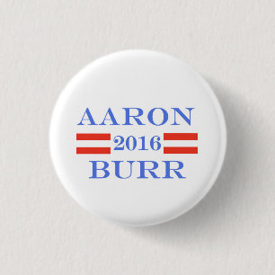 Burr 2016 3 cm round badge