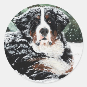 Burr Classic Round Sticker