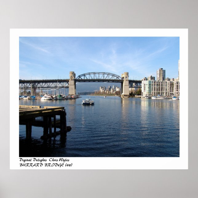 Burrard Bridge (48) Poster (Front)