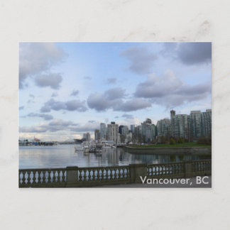 Burrard Inlet - Vancouver, BC Postcard