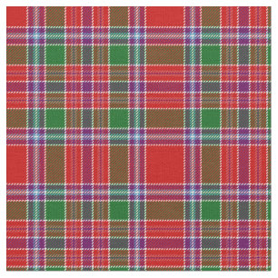 Burrell Tartan Print Fabric