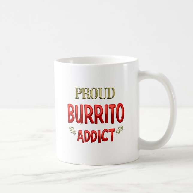 Burrito Addict Coffee Mug (Right)