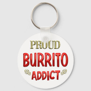 Burrito Addict Key Ring