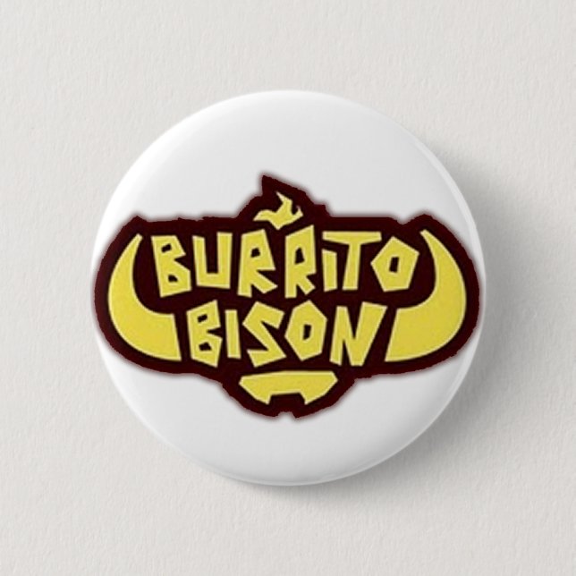 Burrito Bison Button (Front)