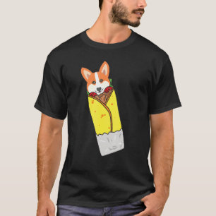 Burrito Corgi Dog Cute Taco Cinco De Mayo Dog Mum T-Shirt