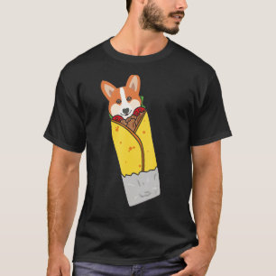 Burrito Corgi Dog Cute Taco Cinco De Mayo Dog Mum T-Shirt