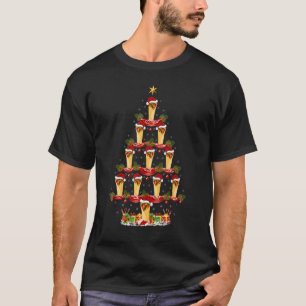 Burrito Food Xmas Holiday Santa Burrito Christmas T-Shirt