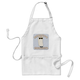 Burrito Incognito Funny Food Character Standard Apron