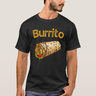 Burrito Taco Taquito Mexican Food Family Matching T-Shirt