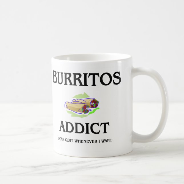 Burritos Addict Coffee Mug (Right)