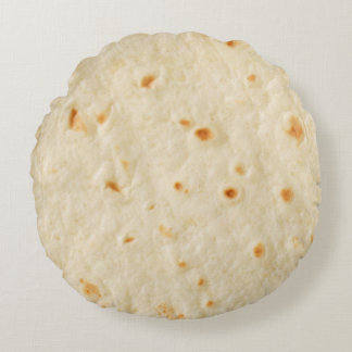 Burritos, Giant Tortilla Round Cushion