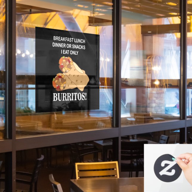 Burritos I Eat Only Burrito Restaurant  (Restaurant Window)