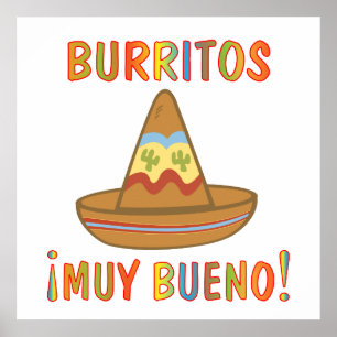 BURRITOS POSTER