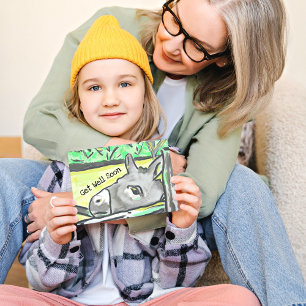 Burro Get Well Soon Card