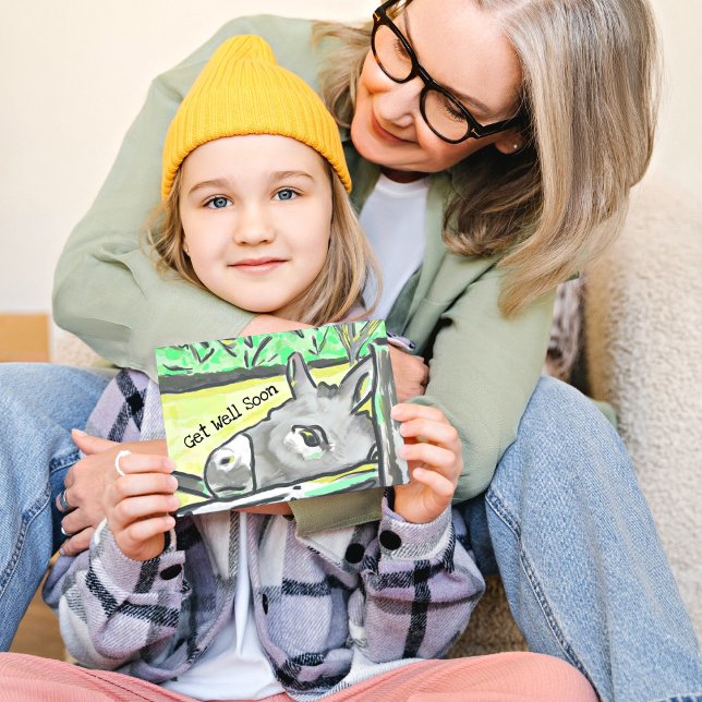 Burro Get Well Soon Card (Creator Uploaded)