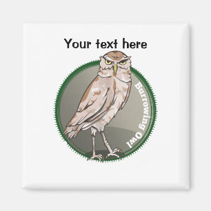 Burrowing Owl Magnet