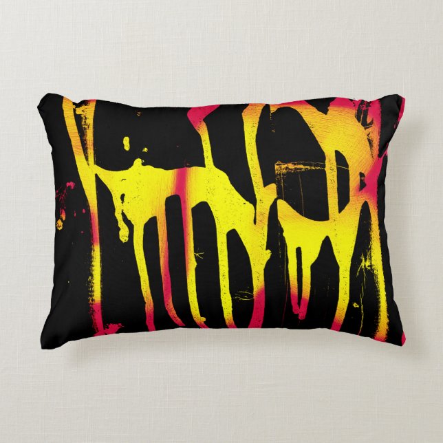 burrs and spurs and bacchanal decorative cushion (Front)