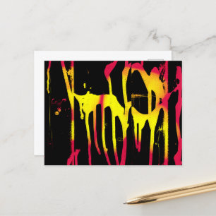 burrs and spurs and bacchanal holiday postcard