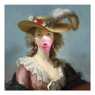 Burst Bubble Gum Diva II Photo Print