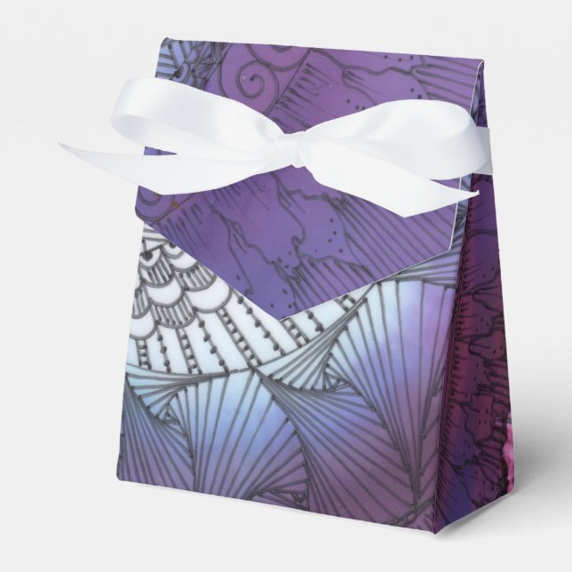 Burst of Colour Favour Box (Front Side)