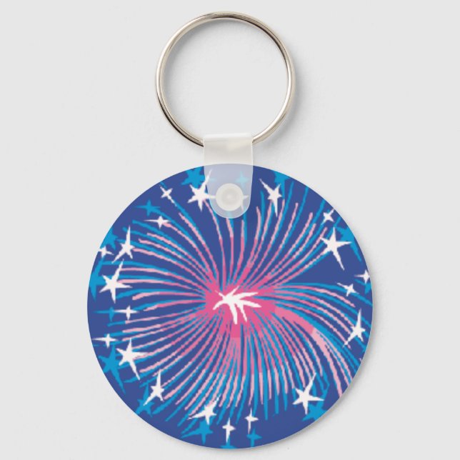 Burst of Colour - Key Ring (Front)