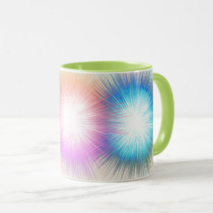 Burst of colour mug