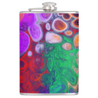 Burst of Colours Digital Fluid Art