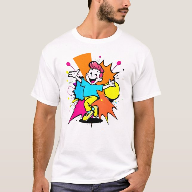 Burst of Joy  T-Shirt (Front)