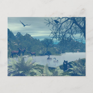 Burst of Nature Postcard