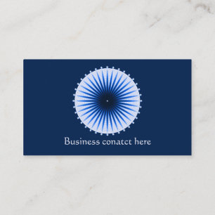 Burst of the Blues Business Cards