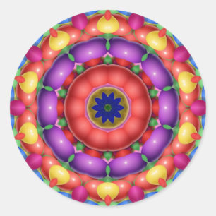 Bursting Classic Round Sticker